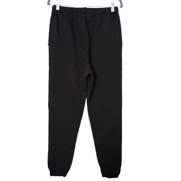 Good American Black Taurus Printed Sweatpants NWT - Picture 2 of 7